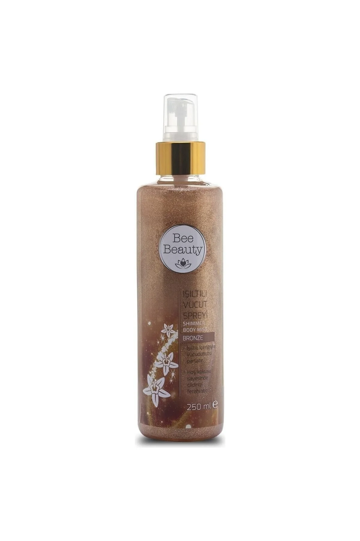 Bee Beauty Bronze Işıltılı Vücut Spreyi 250 ml بخاخ للجسم