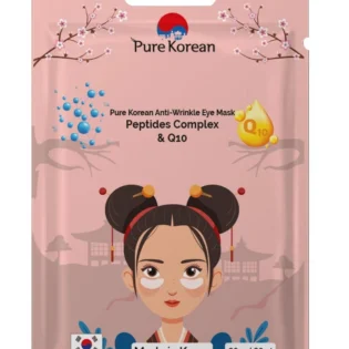 Masque pour les yeux anti-rides coréens pur 30 ml (Peptides Complex & Q10)