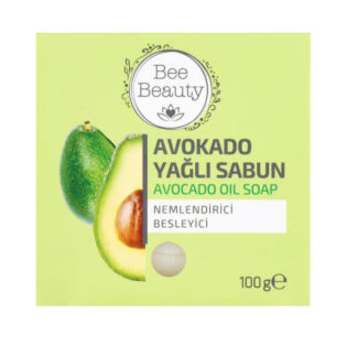 Savon solide à l'huile d'avocat Bee Beauty 100 g