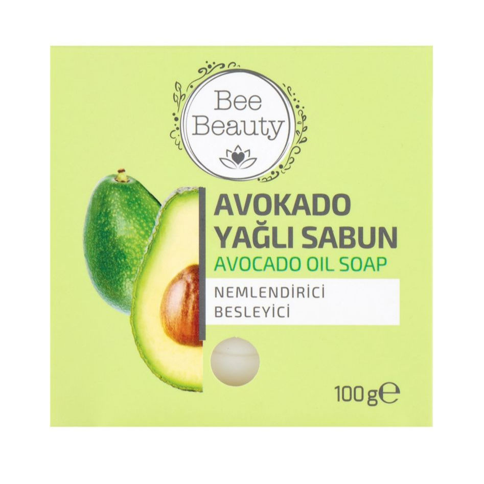 Savon solide à l'huile d'avocat Bee Beauty 100 g